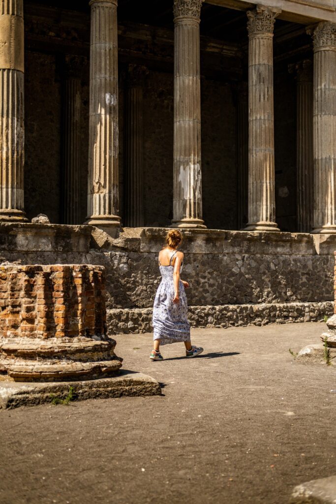 Visit Pompeii in Amalfi Pompeii bezoeken in Amalfi tijdens Vespa tour