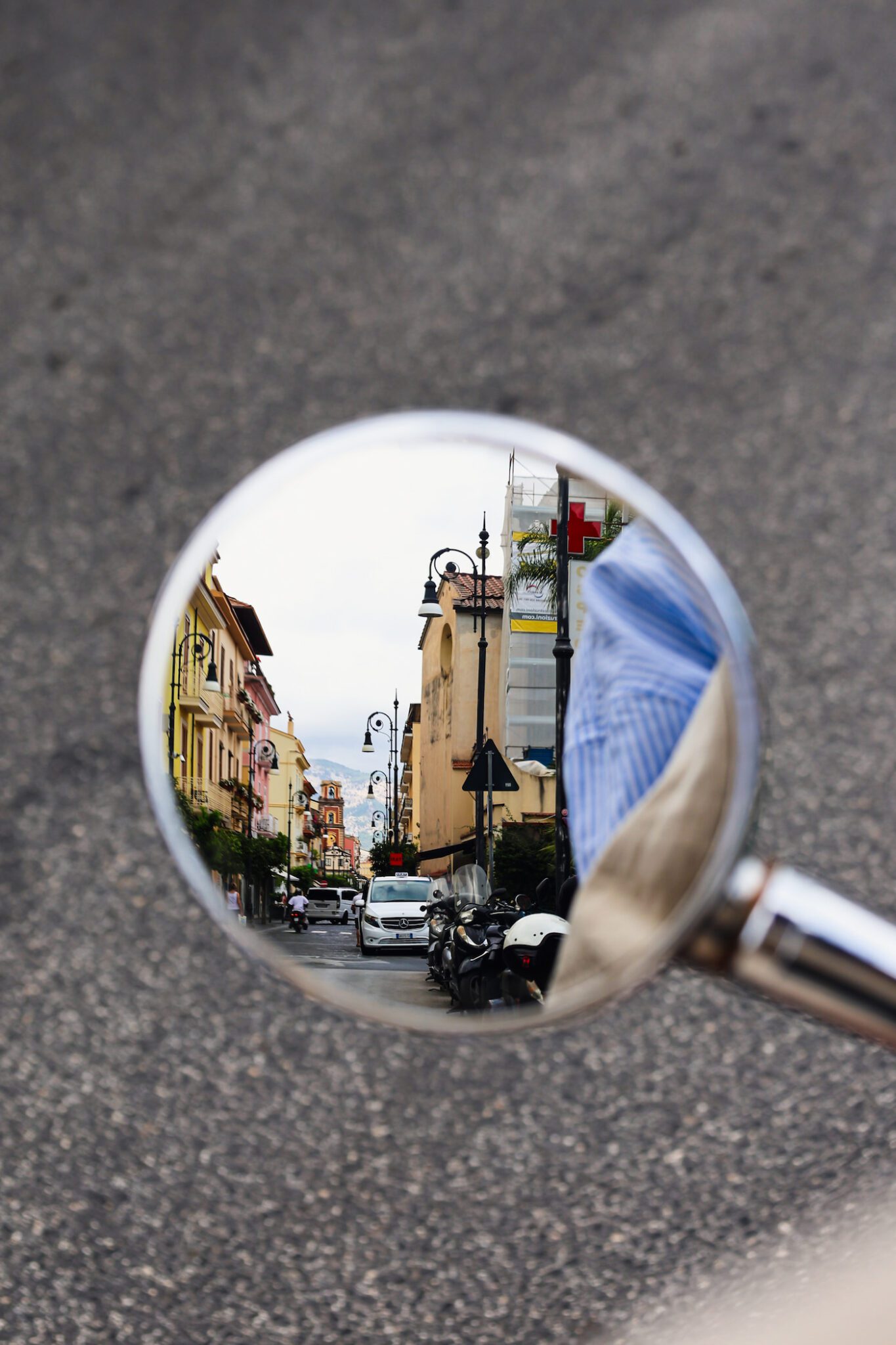 Sorrento during Vespa tour in Amalfi, Sorrento tijdens Vespa trip amalfi