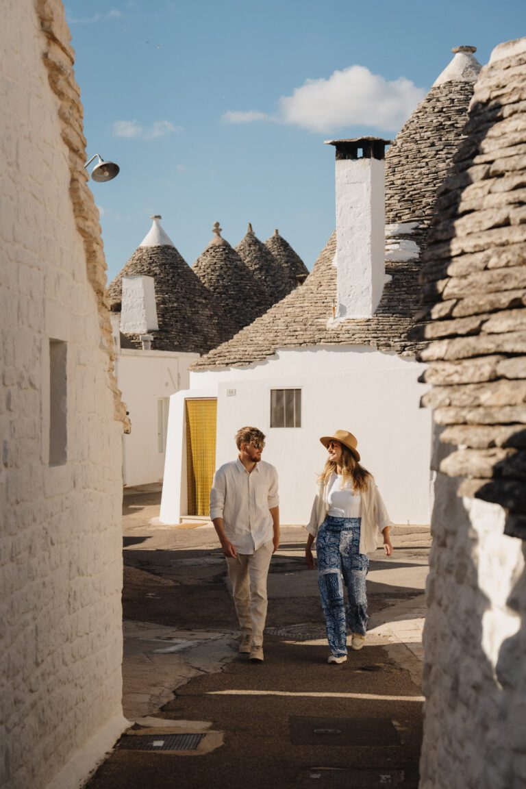 Walking through the streets of Puglia