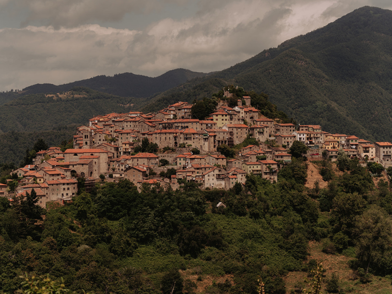 view of the city Tuscany
