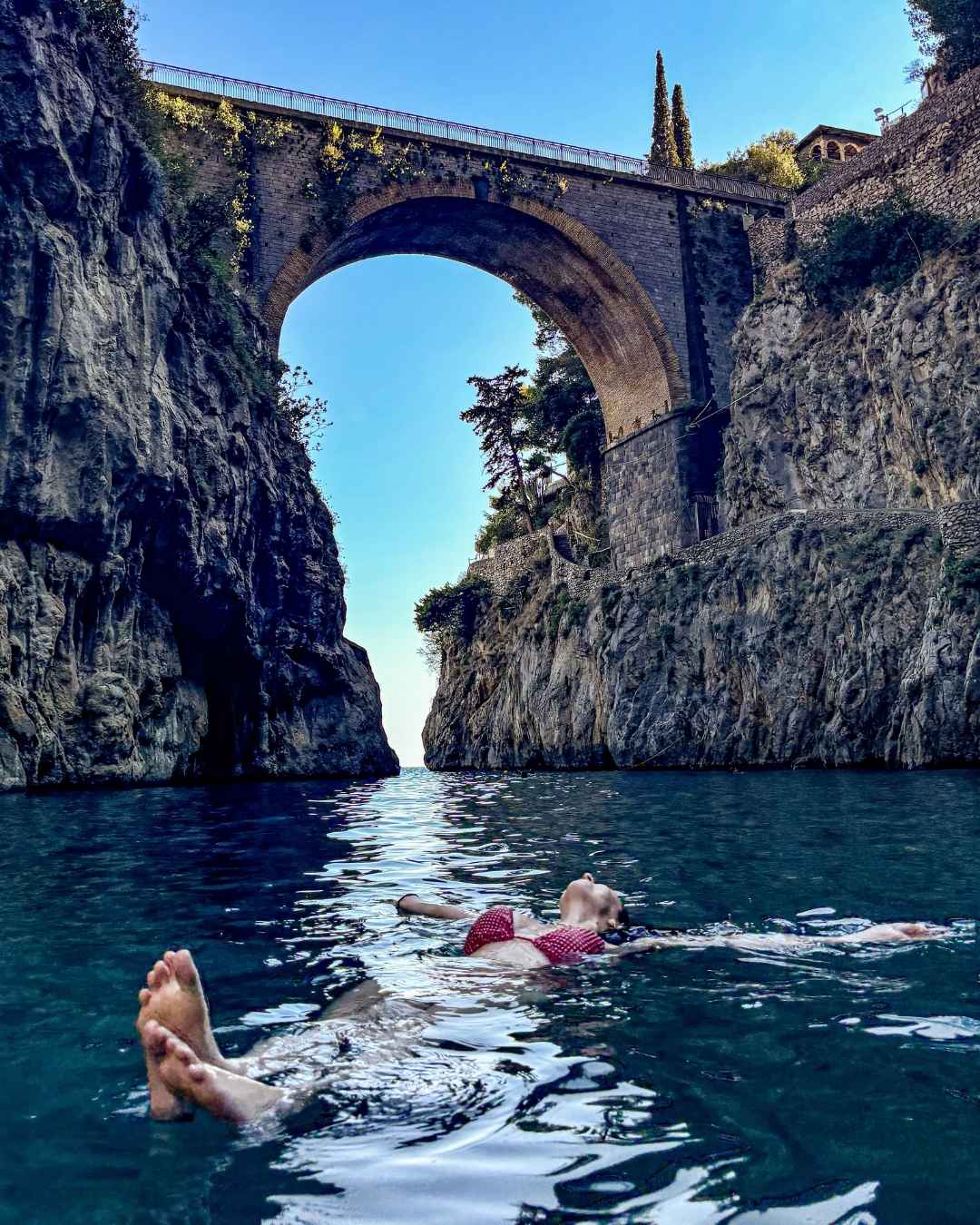 Fiordo di Furore, een beroemde strand in Amalfi